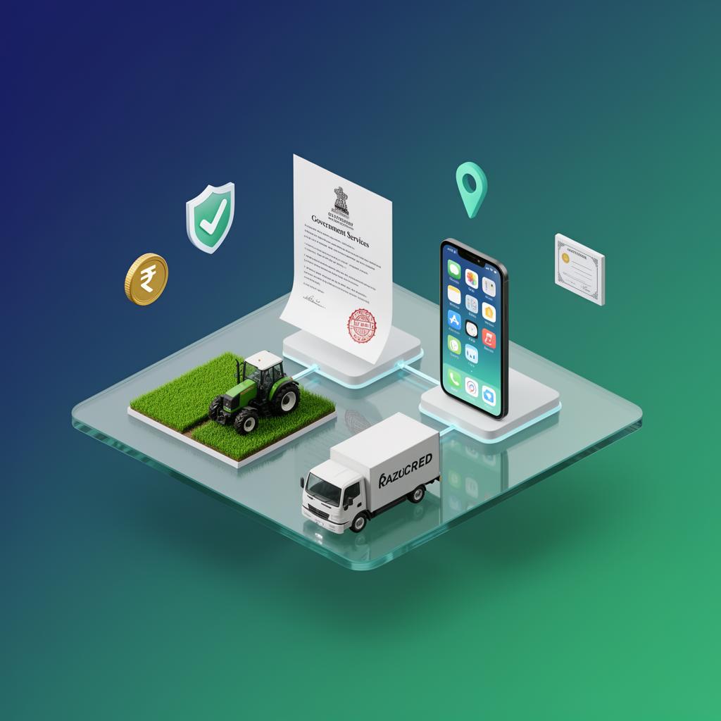 GServ India service marketplace — government, agriculture, transportation, digital services